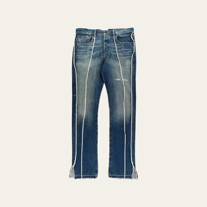 Midcut Jeans Vintage Overlock Jeans