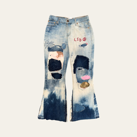 Super Flare Vintage Hippy Jeans
